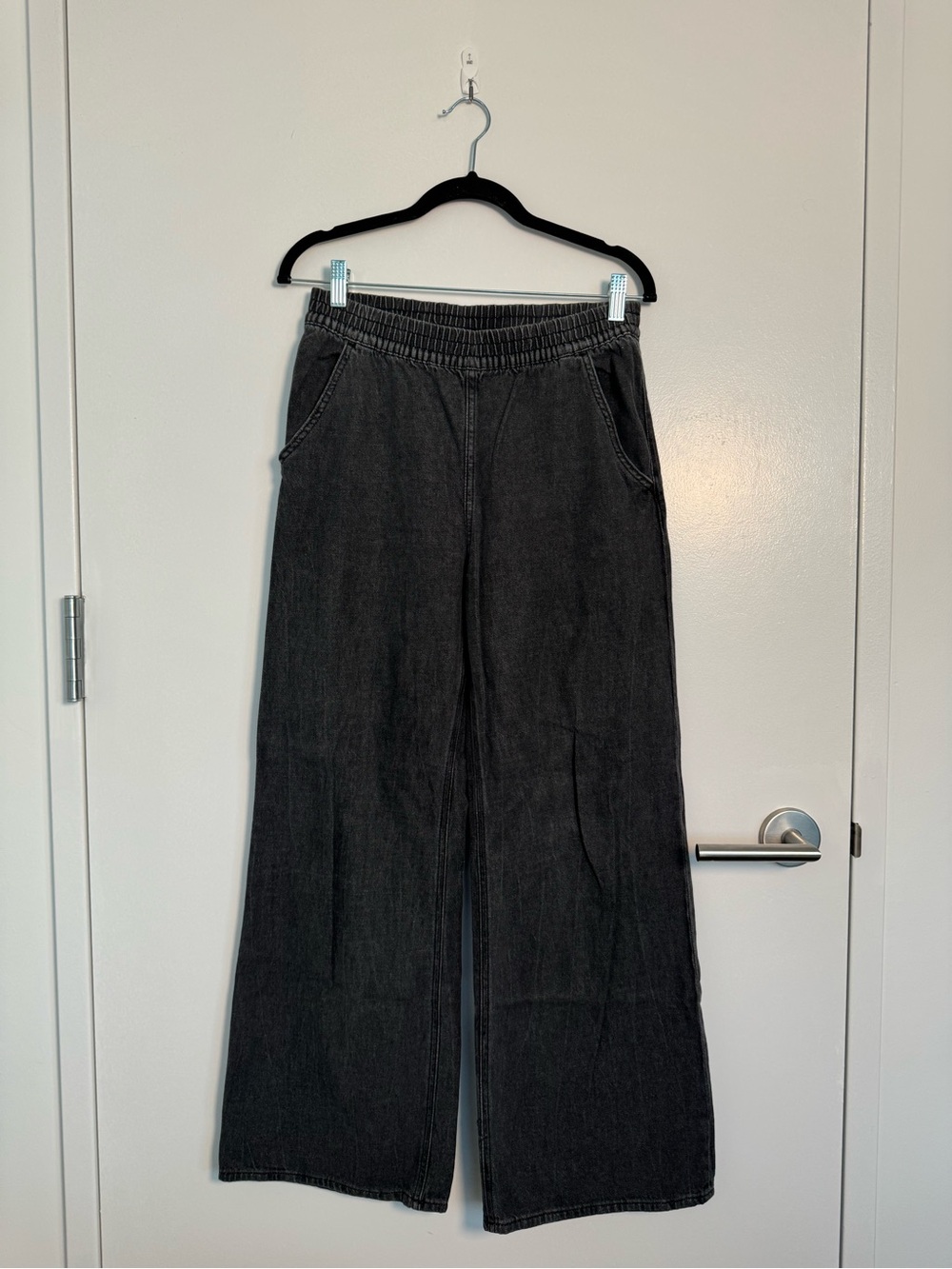 H&M Wide-Leg Elastic Waist Pants